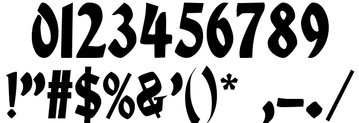 AlbertText-Bold Font OTHER CHARS