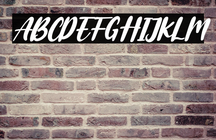 Alberteen Italic Example 1