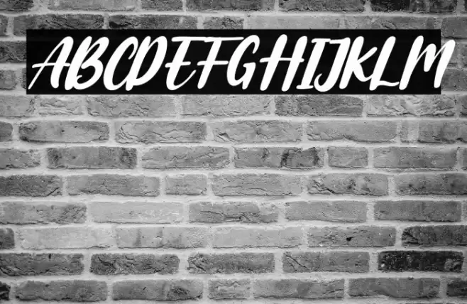 Alberteen Italic Font examples