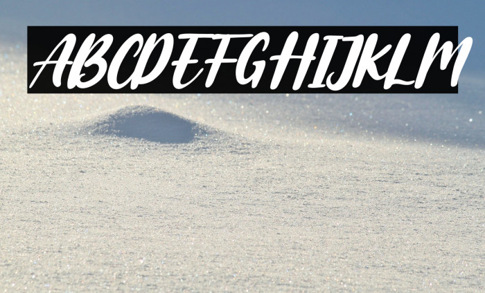 Alberteen Italic Example 2