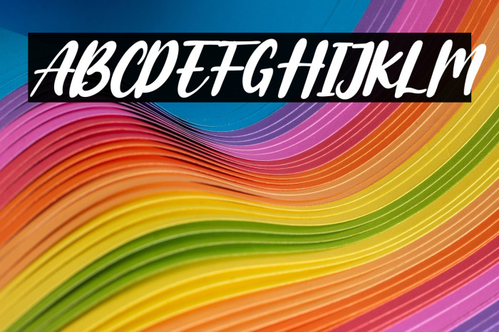 Alberteen Italic Example 3