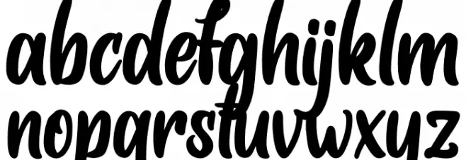 Albertho Font LOWERCASE