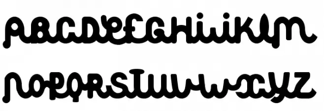 Albertine Bold Шрифта ВЕРХНИЙ