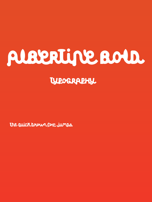 Albertine Bold Poster