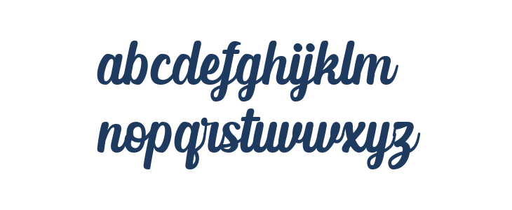 Albertini Regular Lowercase