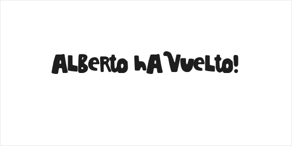 Alberto ha Vuelto! Logo