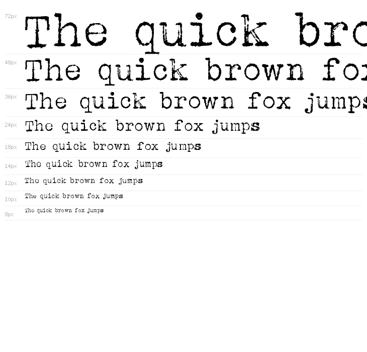 Albertsthal Typewriter Waterfall