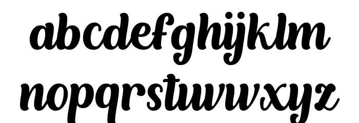 Albertyne Font LOWERCASE