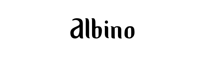 Albino Font