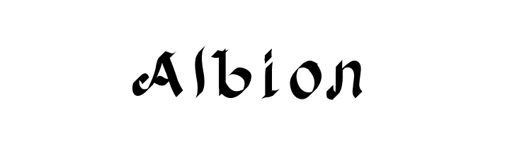 Albion  Free Fonts Download