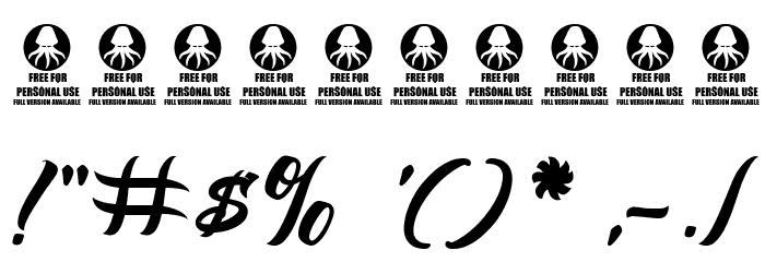 Albondigas Font OTHER CHARS