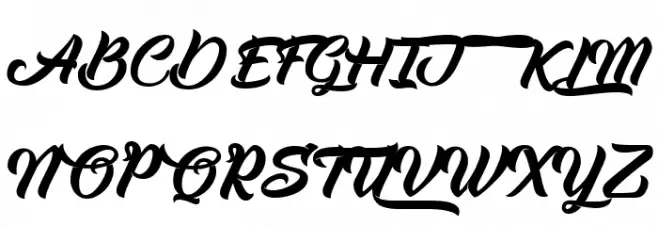 Albondigas Font UPPERCASE