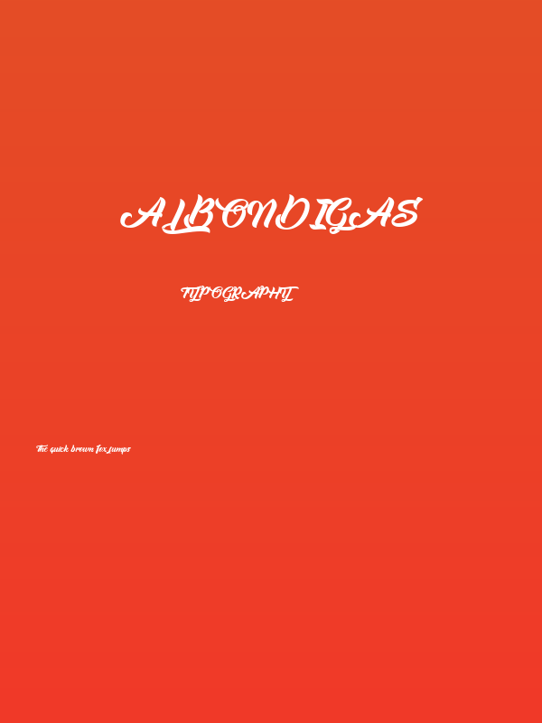 Albondigas Poster