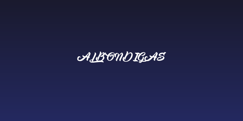 Albondigas Social Header