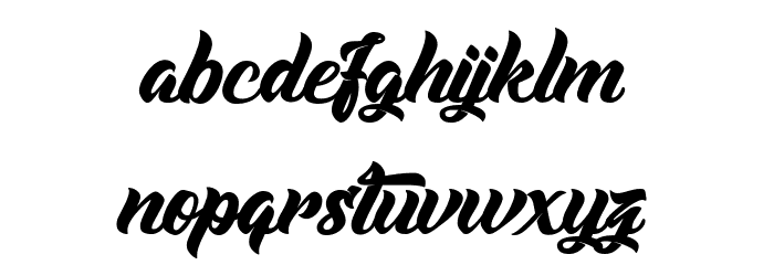 Albondigas Font LOWERCASE