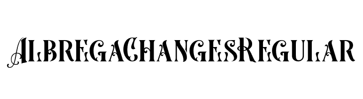 Albrega Changes Regular  font caratteri gratis