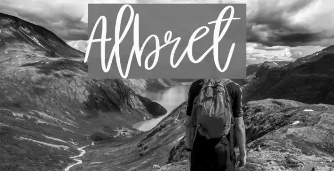 Albret Font examples