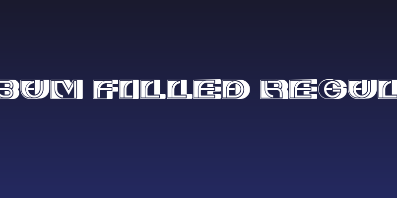 Album Filled Regular Social Header