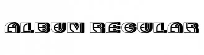 Album Regular  Frei Schriftart Herunterladen