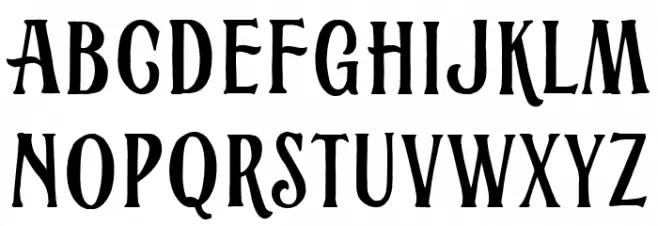 AlburgoneDEMO Font UPPERCASE