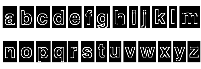 Alburquerque Font LOWERCASE