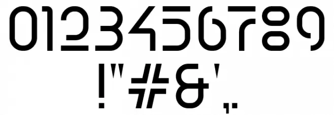 Alcatraz Demo Font OTHER CHARS