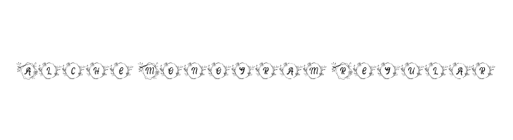 Alche Monogram Regular  Frei Schriftart Herunterladen
