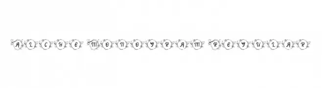 Alche Monogram Regular  免费字体下载