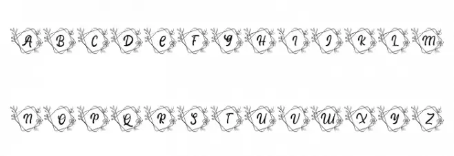 Alche Monogram Regular 字体 大写