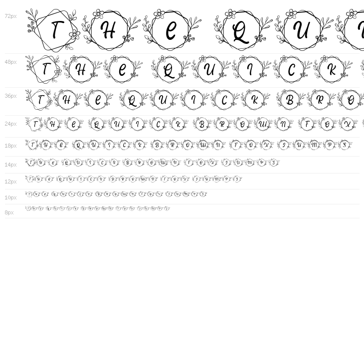 Alche Monogram Regular Waterfall