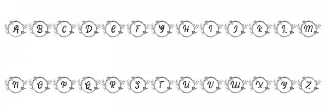 Alche Monogram Regular 字体 小写