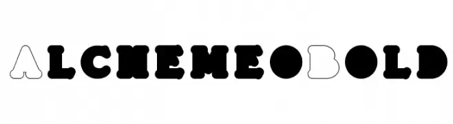 AlchemeoBold  フリーフォントのダウンロード