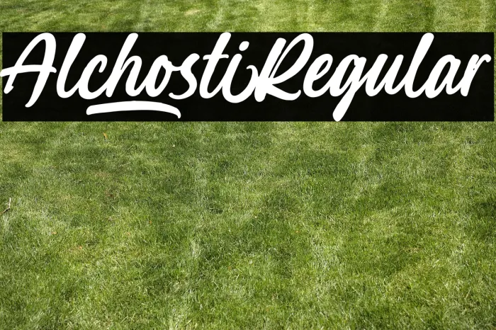 Alchosti Regular Example 3