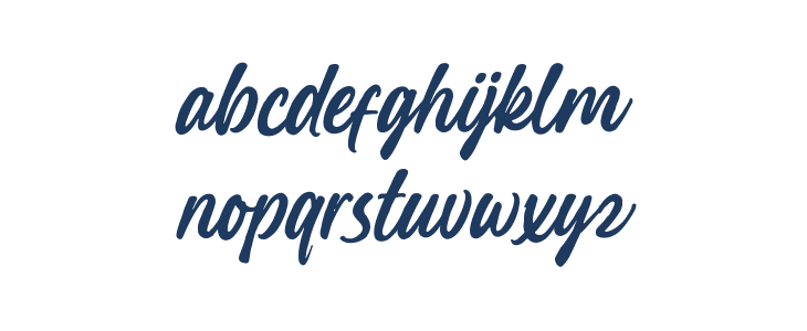 Alchosti Regular Lowercase