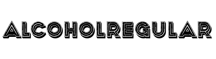 Alcohol Regular  Free Fonts Download