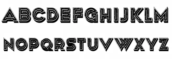 Alcohol Regular Schriftart Groß