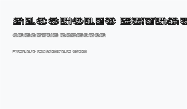 Alcoholic Extravagant Regular Business Card