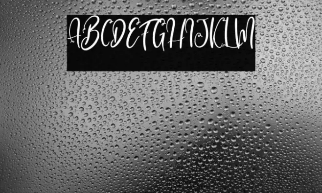 Alcott Galliana Font examples