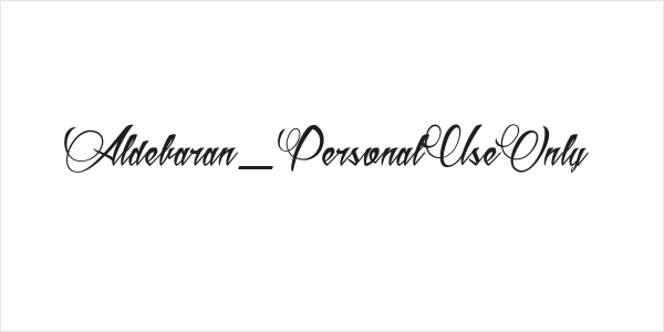 Aldebaran_PersonalUseOnly Logo