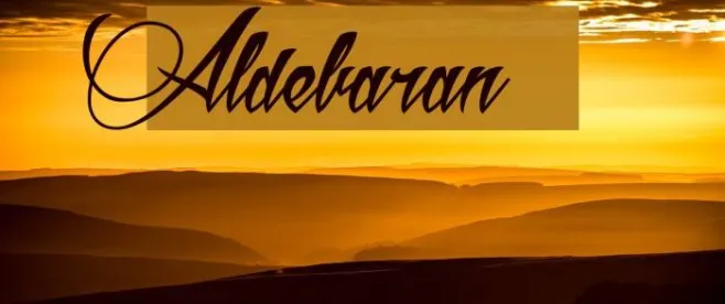 Aldebaran Example 3