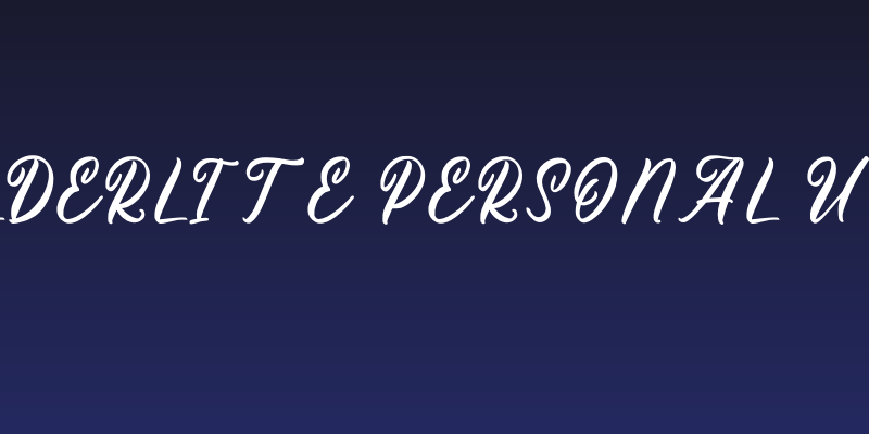 Alderlite Personal Use Social Header