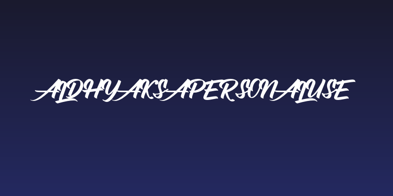 AldhyaksaPersonalUse Social Header