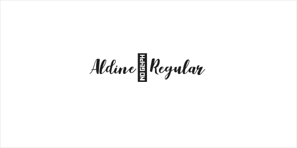 Aldine-Regular Logo