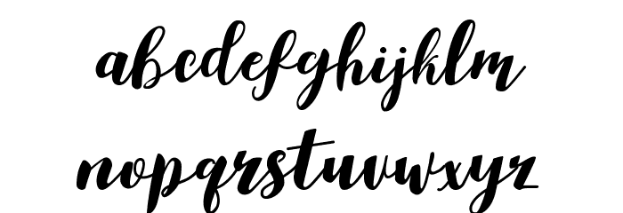 Aldine-Regular Font LOWERCASE
