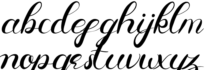 Aldira Demo Font LOWERCASE