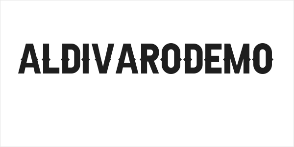 AldivaroDemo Logo