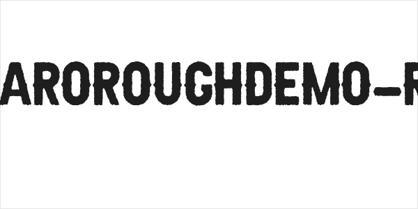 AldivaroRoughDemo-Rough Logo