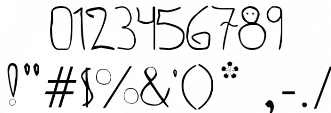 Aldo Dattoli Font OTHER CHARS