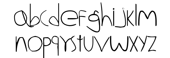 Aldo Dattoli Font LOWERCASE