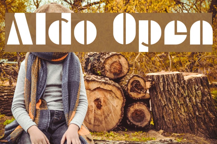 Aldo Open Caratteri examples